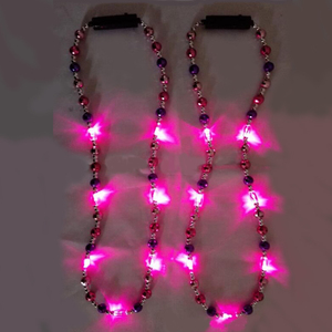 Mardi Gras 9-Collier de perles LED Décorations de fête - Product Image 3