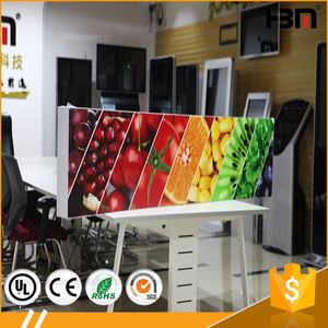 De pie caja de luz sin marco de perfil de aluminio con el lado iluminado llevó la luz - Product Image 2