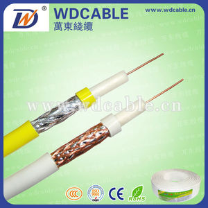 Ame tressée pour câble coaxial RG58/RG59/RG6 CCTV Coaxial Câble meilleur Prix usine - Product Image 1