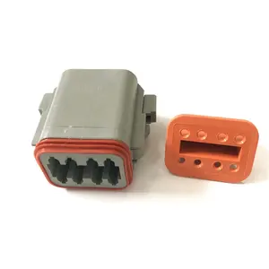 Voorraad 8 Pin Vrouwelijke Auto Connector Waterdichte Deutsch Connector plug DT06-8S DT06-8SA