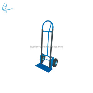 Carretilla de Mano Reforzada con Manija en P HT2071, Carretilla de Carga <span class=keywords><strong>Plegable</strong></span> para Almacén, Transporte y Mudanza, Capacidad de 200 kg - Product Image 2