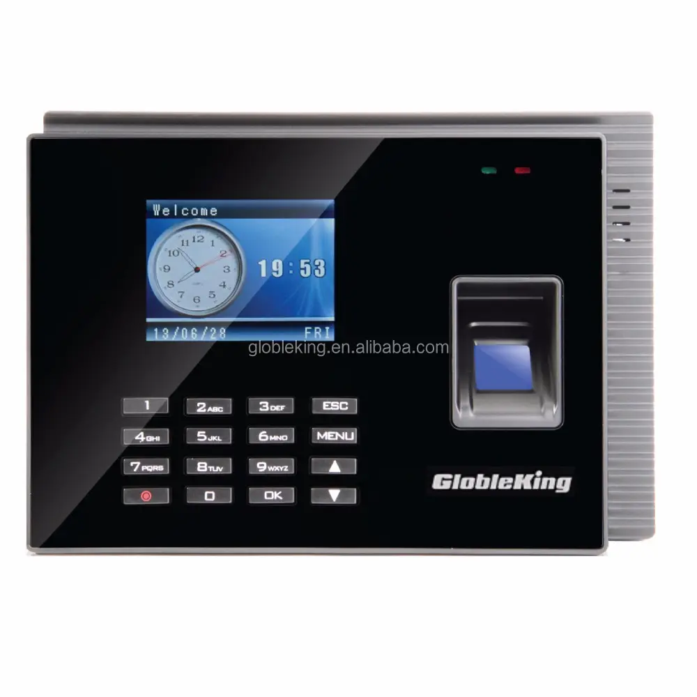 WIFI MD60 Finger print time clock machine and access control system with battery and rfid