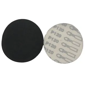 Sharpness silicon carbide abrasive sand disc with hook and loop for marble polishing