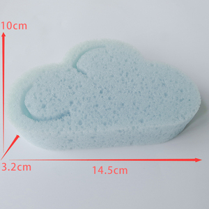 Cloud Shape Seaweed Baby <strong>Bath</strong> <strong>Sponge</strong> for Body Clean - Product Image 2