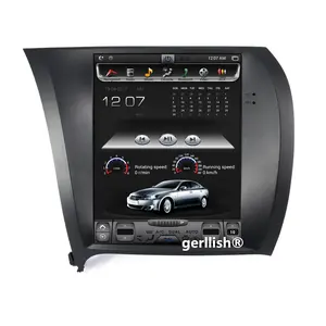 10.4 "IPS Gaya Tesla Android Mobil Radio Stereo GPS Navigasi untuk KIA Cerato K3 Forte 2012-2015 Multimedia Video DVD Player