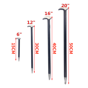 Juego de 4 Palancas Redondas de 6, 12, 16 y 20 Pulgadas con Tratamiento Térmico, Palanca de Uñas - Product Image 1