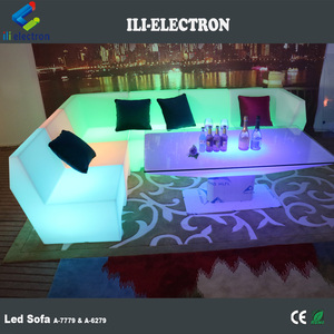Commercial salon 16 changement de couleur <span class=keywords><strong>led</strong></span> canapé ensemble - Product Image 5