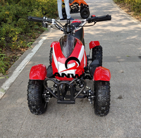 Haute qualité CE gaz unique moteur 4 temps 50cc mini enfants quad