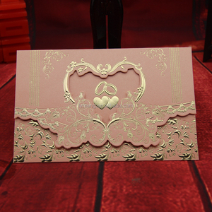Miễn Phí In Ấn Sang Trọng Muslin Arabic Wedding Lời Mời Thẻ, Giá Thấp Nhất Nhà Sản Xuất Wedding Greeting Cards - Product Image 5