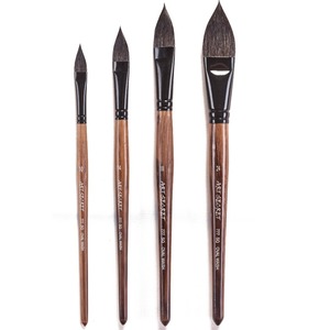 Pincel de Pelo de <span class=keywords><strong>Ardilla</strong></span> Fino <span class=keywords><strong>para</strong></span> Acuarela, Material de Arte, Punta Redonda, <span class=keywords><strong>para</strong></span> <span class=keywords><strong>Dibujo</strong></span> y Pintura Profesional con Acuarelas - Product Image 1