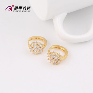 <span class=keywords><strong>Boucles</strong></span> <span class=keywords><strong>d</strong></span>'oreilles xping or 24K, bijoux style <span class=keywords><strong>fantaisie</strong></span> pour femmes, vente en gros - Product Image 3