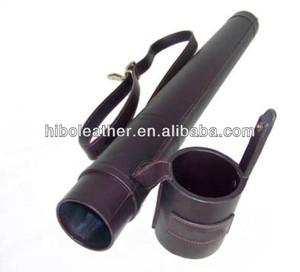 Boîte de canne à pêche <span class=keywords><strong>en</strong></span> <span class=keywords><strong>cuir</strong></span>, nouveau style, boîte de canne à pêche à seau, étui à tubes - Product Image 3