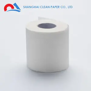 Paper Napkin Tissue Paper Custom Embossing Toilet Paper Tissue Roll Natural 100% Virgin Pulp White 2 Ply 160 Sheets