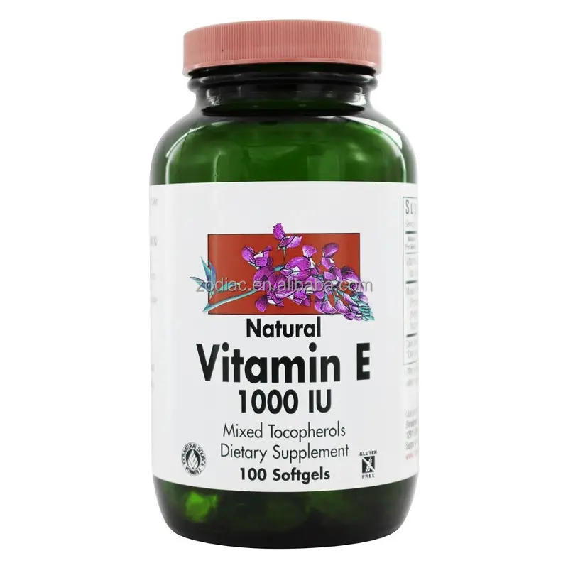 Fabrikant Van Hoge Kwaliteit Levert Bulk Vloeibare Vitamine E Olie Complex Vitamine E Softgel Capsules