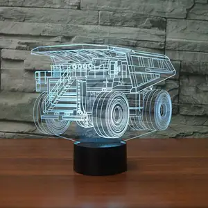 मॉडलिंग 3d Nightlight अनुकूलित रंगीन एलईडी अद्वितीय रचनात्मक उपहार एलईडी रात को प्रकाश नवीनता यूएसबी 3d प्रकाश जुड़नार का नेतृत्व किया