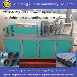 YGTQ4-12 (2) NC 자동 유압 스틸 바 교정 및 절단 기계