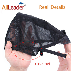 Mũ lưới làm tóc giả AliLeader phổ biến, không cần keo, kiểu dệt toàn bộ, có dây điều chỉnh - Product Image 4