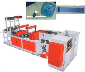 Two-line Coreless Plastic Garbage Bag on roll Machine