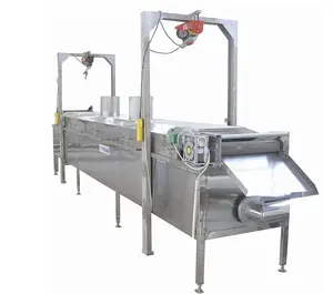 Hot sale automatic oil-water mixed frying machine fried chicken production line
