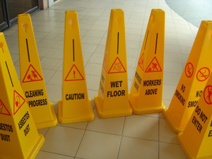 Dấu Hiệu Nhựa Cảnh Báo Cảnh Báo Sàn Ướt An Toàn Hình Nón Hình Vuông Màu Vàng Thận Trọng - Product Image 4