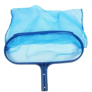 High Quality Plastic Swimming Pool Deep Bag Leaf Rake Skimmer With Aluminium Handle