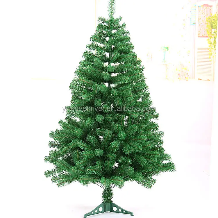 Pohon Natal Pvc 1.5M Plastik Buatan, Grosir Pabrik untuk Dekorasi Natal