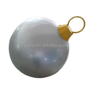 Zoll Harz Handwerk Ornament große riesige Glasfaser Weihnachts kugel Ball für Weihnachts dekorationen - Product Image 3