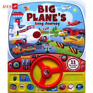 Beeinflussen des Baby Education <span class=keywords><strong>Car</strong></span> <span class=keywords><strong>Wheel</strong></span> Lenkform Sound modul für Kinder Sound bücher