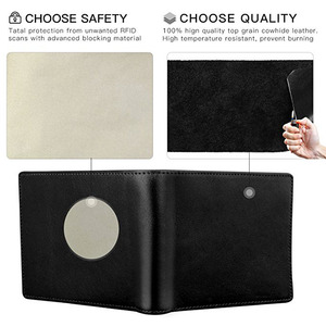Mens Cartera de cuero ztotop Delgado bifold RFID bloqueo cartera con 2 ID window Card <span class=keywords><strong>Walet</strong></span> - Product Image 4