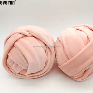 D6cm min 10 m süper yumuşak polyester peluş minky makine yıkanabilir tüp örgü düğüm yastık bebek beşik iplik