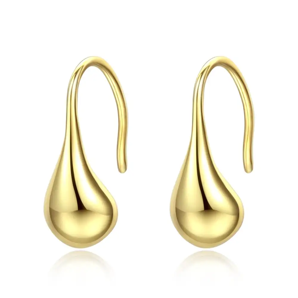 Xmxczcity — boucles d'oreilles crochet en argent 925, bijoux pour femmes, cadeau de noël, en or massif 18k