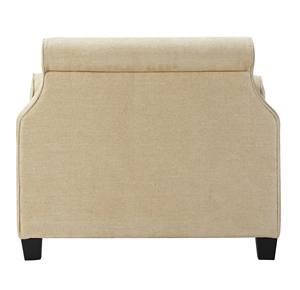 Tabouret haut-parleur <span class=keywords><strong>beige</strong></span>, 1 pièce, design matelassé - Product Image 5