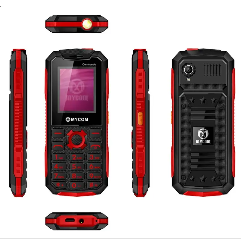 1.77inch telefon cellular army style big battery big speaker F30 strong LED mobile phone