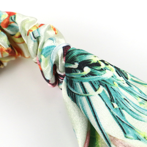 Boho Cruz turbante giro anudada diadema niñas flor hermosa accesorios para el pelo de lujo anudada, muestras de lazo para las mujeres - Product Image 6