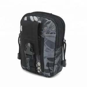 Best Seller Tactical Outdoor Sport Phone Belt Bag Waterproof Waist Bag Fanny Pack Camouflage Men's Waist Bag In Stock