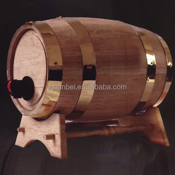 Aceitar oem barril de vinho de madeira