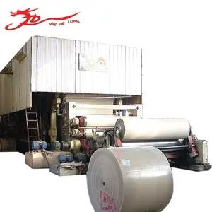 1575mm Waste Paper Recycling Machine Kraft Paper Corrugated Board Making Machine