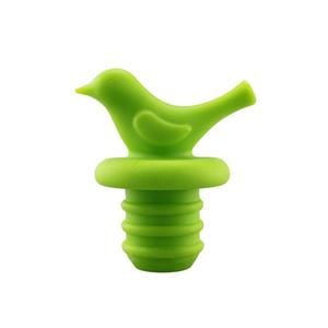 Bouchons de bouteille de <span class=keywords><strong>vin</strong></span> en silicone colorés, réutilisables, étanches, mignons, amusants et décoratifs, en forme de <span class=keywords><strong>petit</strong></span> oiseau - Product Image 3