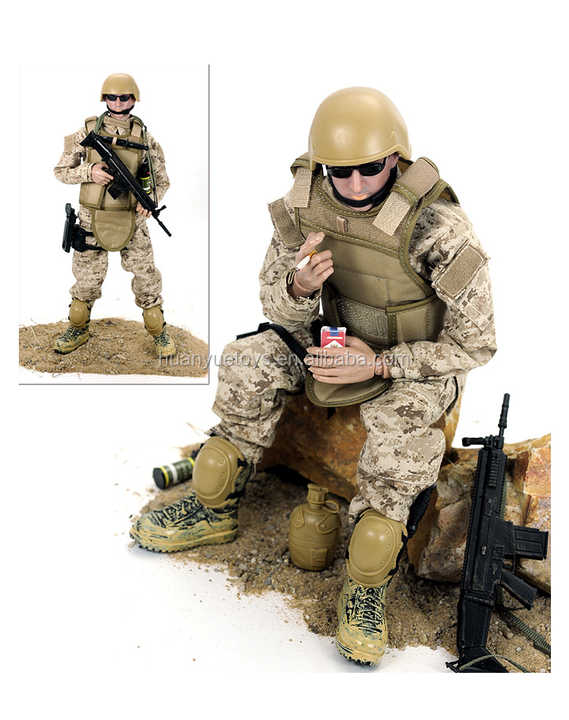 1:6 Soldier Military Action Figure - Camouflage Commandos