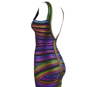 Vendita calda del vestito delle donne sette colori della pelle di serpente sexy modello a vita bassa di un pezzo popolare di esplosione di aliexpress stile del vestito delle donne - Product Image 3