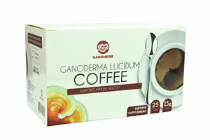 2017 muestra libre 100% orgánico certificado café Ganoderma lucidum Lingzhi hongo reishi café instantáneo - Product Image 2