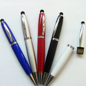 Custom USB Pen Drive Personality logo Metal <strong>16gb</strong> <strong>3</strong> in 1 Pen Shaped Usb Drive with Real Capacity - Product Image 1