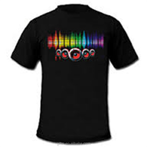 Custom-Made Old <strong>Skull</strong> China Led Merino Wool Light up T-shirt T Shirt <strong>Tshirt</strong> - Product Image 6