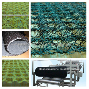 Máquina Automática de Parafuso Único PLC para Produção de Geomats 3D Processamento de PE Capacidade de 150-300kg/h Potência de 360-550kW - Product Image 2