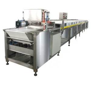 Linea di produzione pneumatica dei chip di cioccolato di 600mm/chip che depositano macchina