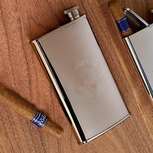 ส่วนบุคคลขวดสแตนเลสที่มีในตัวกรณีซิการ์ - Product Image 4