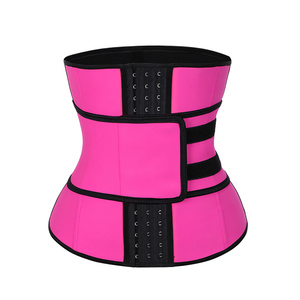 Hexin Có Thể Điều Chỉnh Móc Kiểm Soát Bụng Biểu Tượng Tùy Chỉnh Nén Vành Đai Phụ Nữ Latex Eo Huấn Luyện Viên Nhãn Hiệu Riêng - Product Image 4