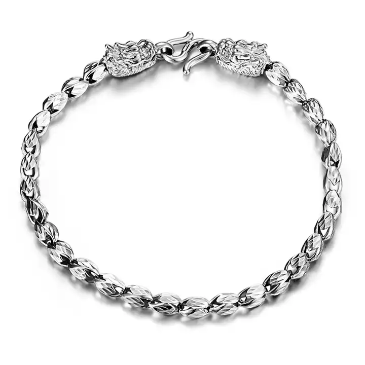 Buy Aatmana Black & Silver Black Link Bracelet Online At Best Price @ Tata  CLiQ