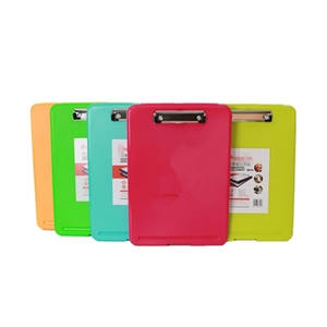 Tùy Chỉnh Văn Phòng Phẩm Lưu Trữ Clipoard A4 Nhựa Tập Tin Trường Hợp/Thư Mục/Hộp Tài Liệu - Product Image 4