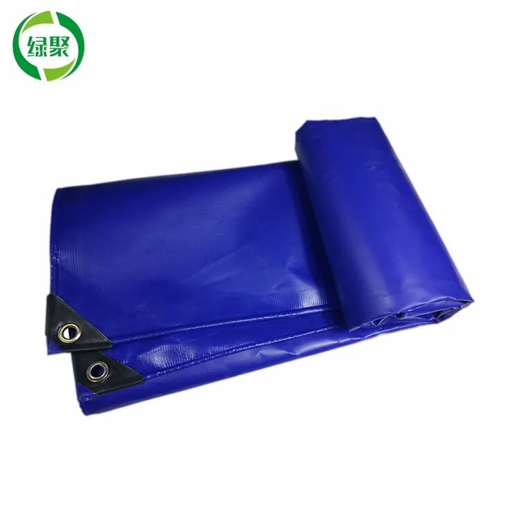 Materiale In Poliestere resistente Heavy Duty Bache Impermeabile Del Pvc Del Vinile Foglio Telone Rivestito In Tessuto